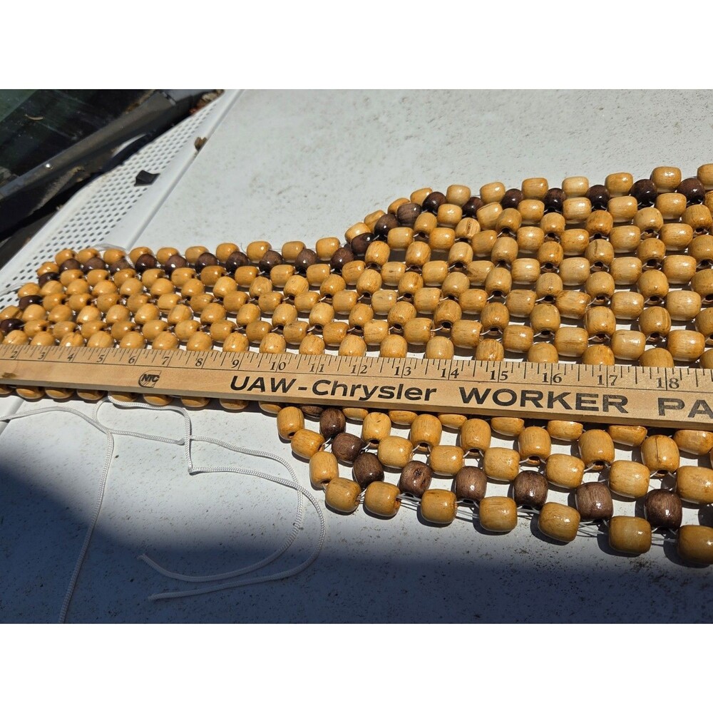 Wooden Car Seat Cover Massager Universal Fit for Cars or Office Chair